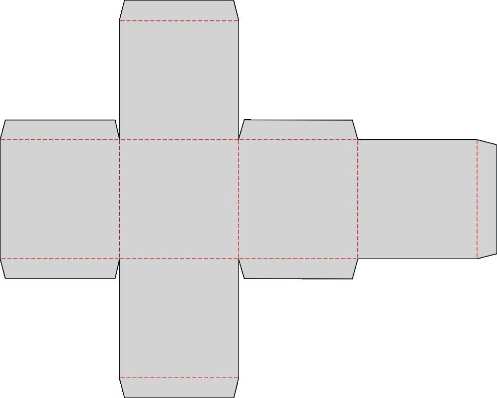 Printable Square Box Template