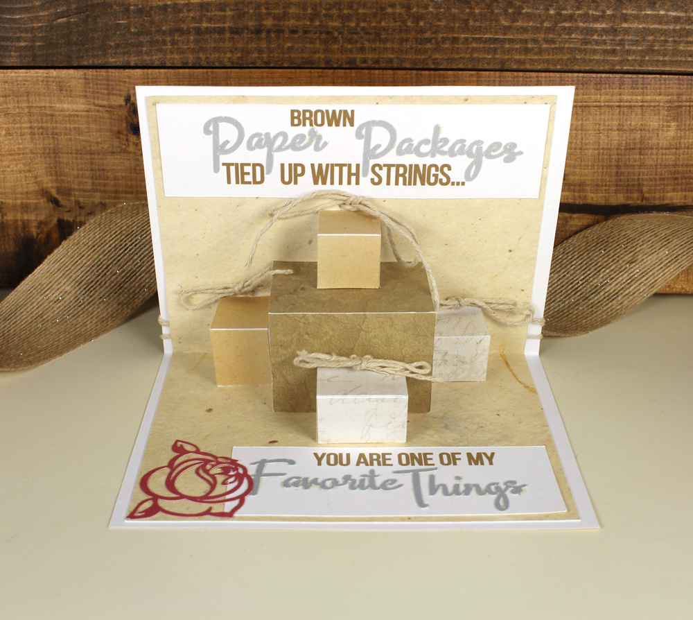 Packages Pop Up Card