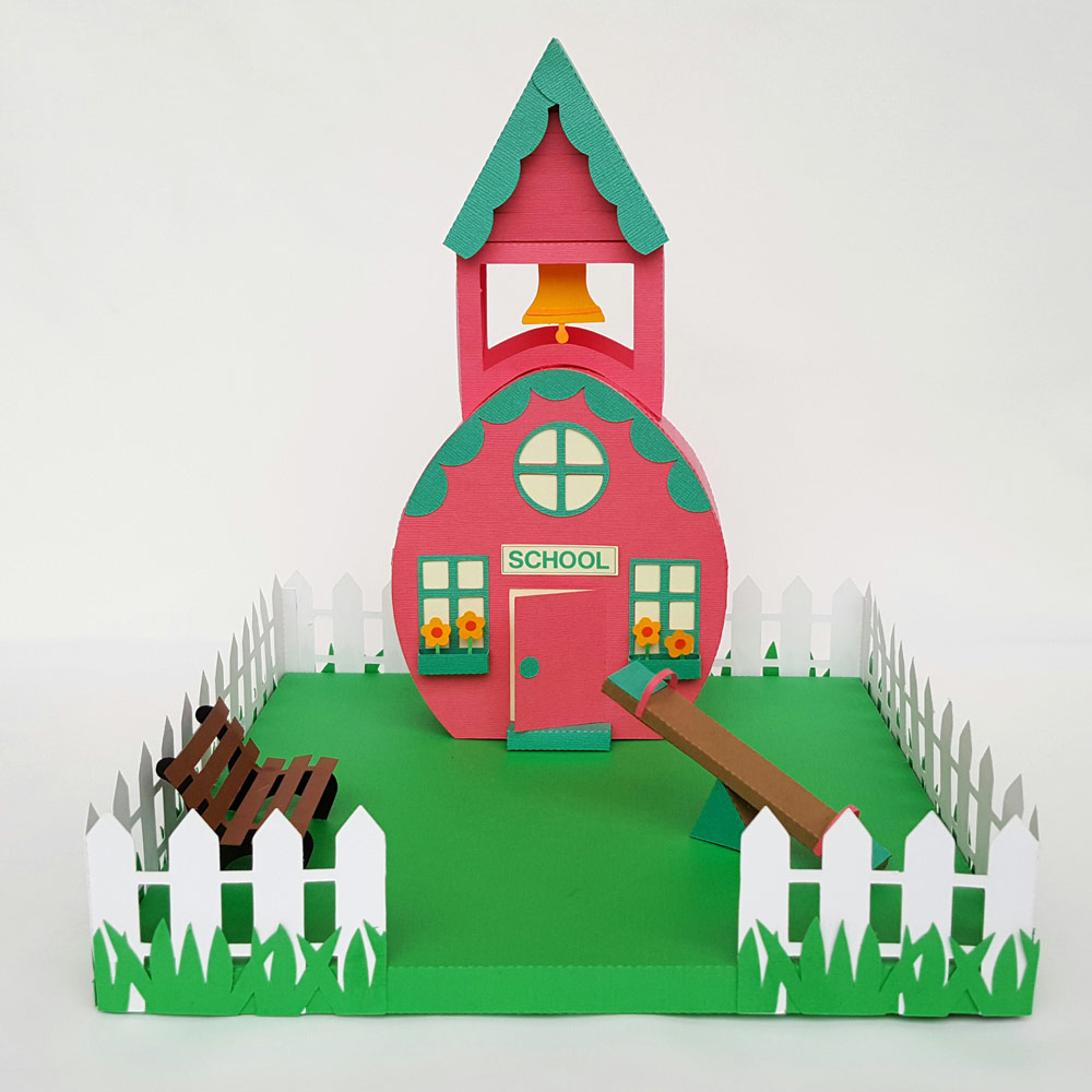 Easter  Village Schoolhouse