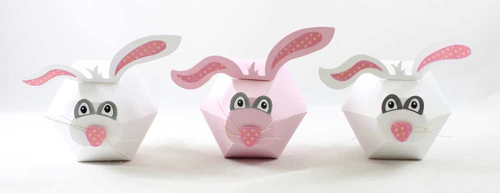 Bunny Treat Boxes for Easter basket ideas