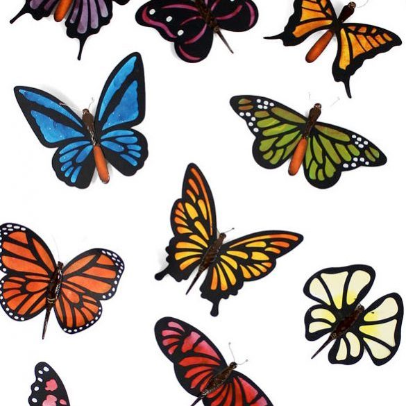 Stained Glass Butterflies Collection - Pazzles Craft Room