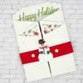 Pazzles DIY Candy Cane Fun Fold Holiday Card with instant SVG download. Compatible with all major electronic cutters including Pazzles Inspiration, Cricut, and Silhouette Cameo. Design by Monica Martinez.