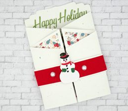 Pazzles DIY Candy Cane Fun Fold Holiday Card with instant SVG download. Compatible with all major electronic cutters including Pazzles Inspiration, Cricut, and Silhouette Cameo. Design by Monica Martinez.