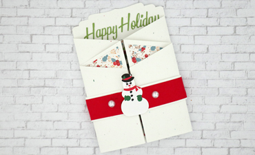 Pazzles DIY Candy Cane Fun Fold Holiday Card with instant SVG download. Compatible with all major electronic cutters including Pazzles Inspiration, Cricut, and Silhouette Cameo. Design by Monica Martinez.