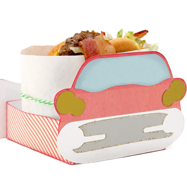 Car Burger Wrap