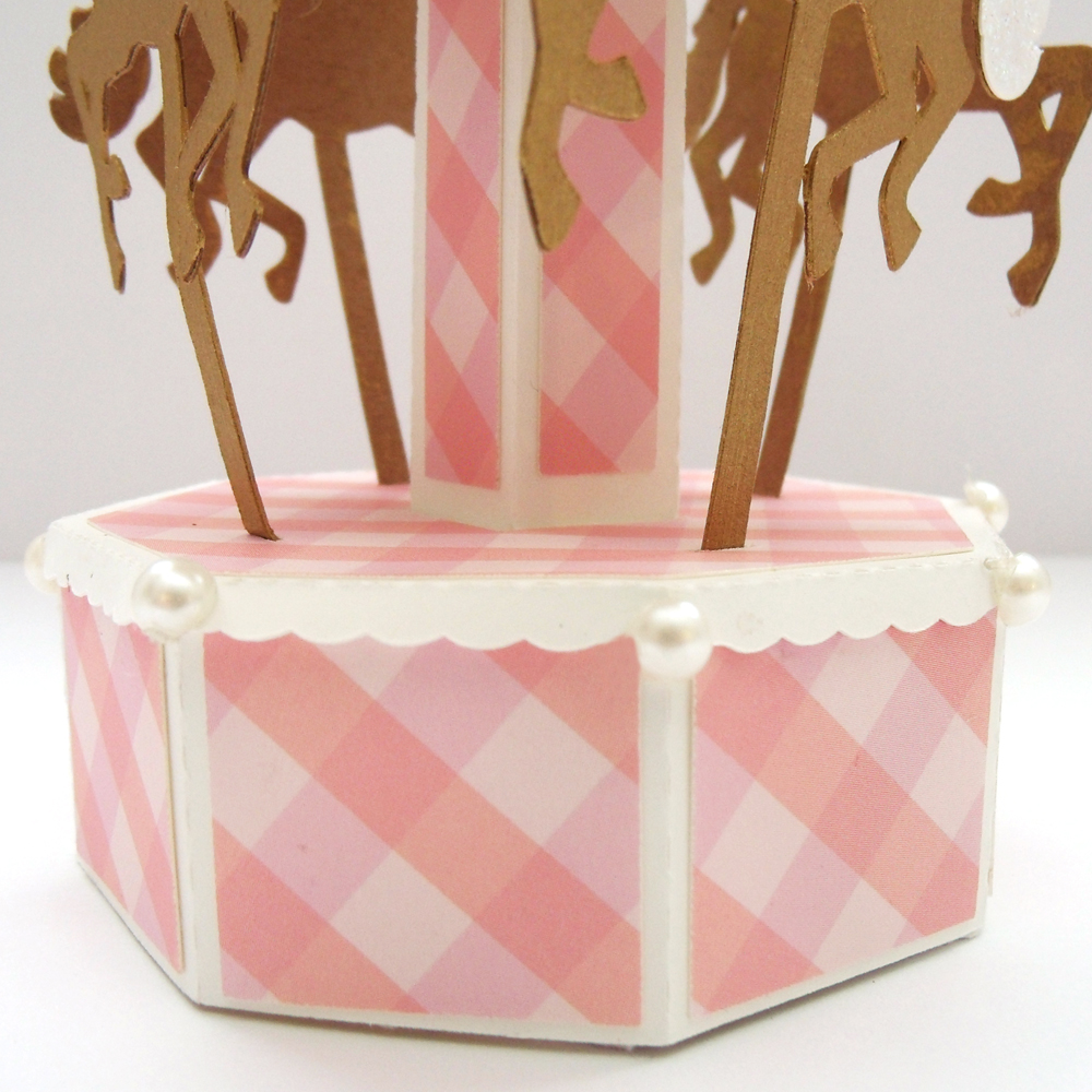 3D Dimensional Paper Carousel Party Favor