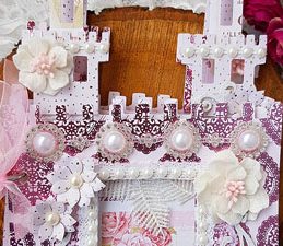 Pazzles DIY Castle Mini Album by Nida Tanweer