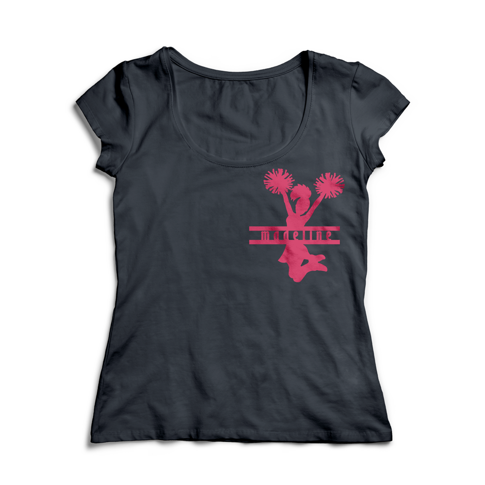 Cheerleader-monogram-shirt