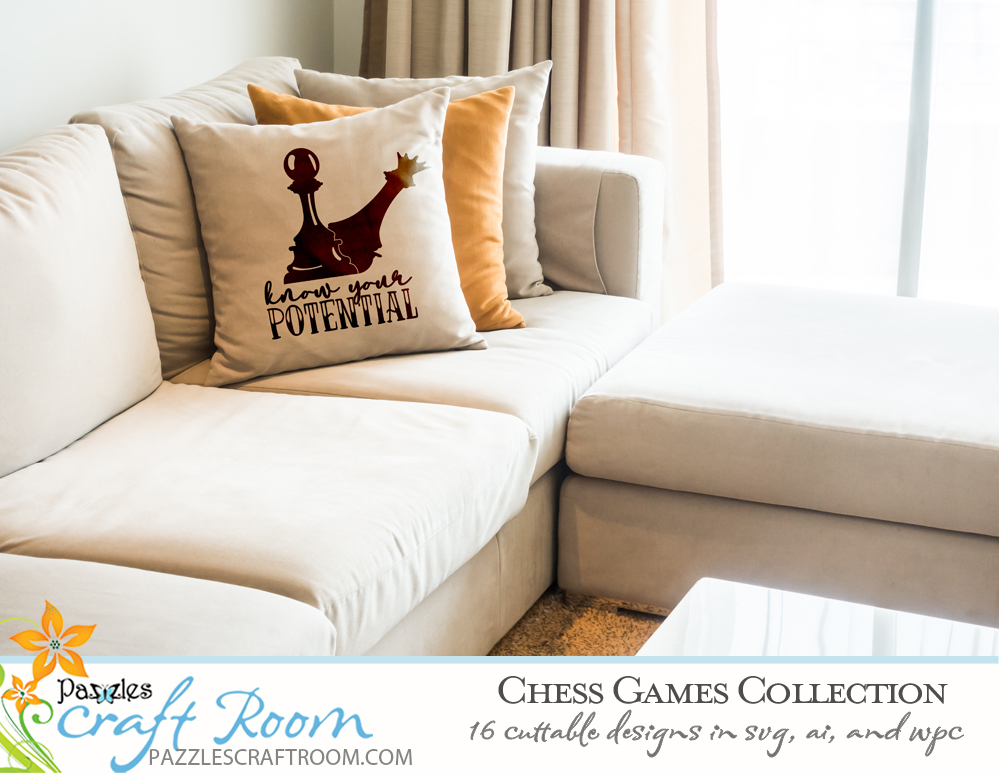 Pazzles DIY Chess Games Collection with 16 chess cuttable files in SVG, AI, and WPC. Instant SVG download compatible with all major electronic cutters including Pazzles Inspiration, Cricut, and Silhouette Cameo. Design by Amanda Vander Woude.