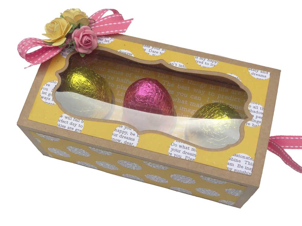 Easter Chocolate Egg basket