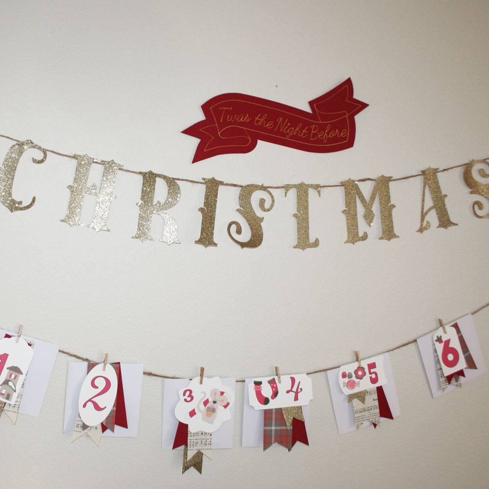 Christmas Advent Tags