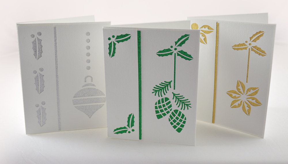 Elegant and Quick Christmas Cards