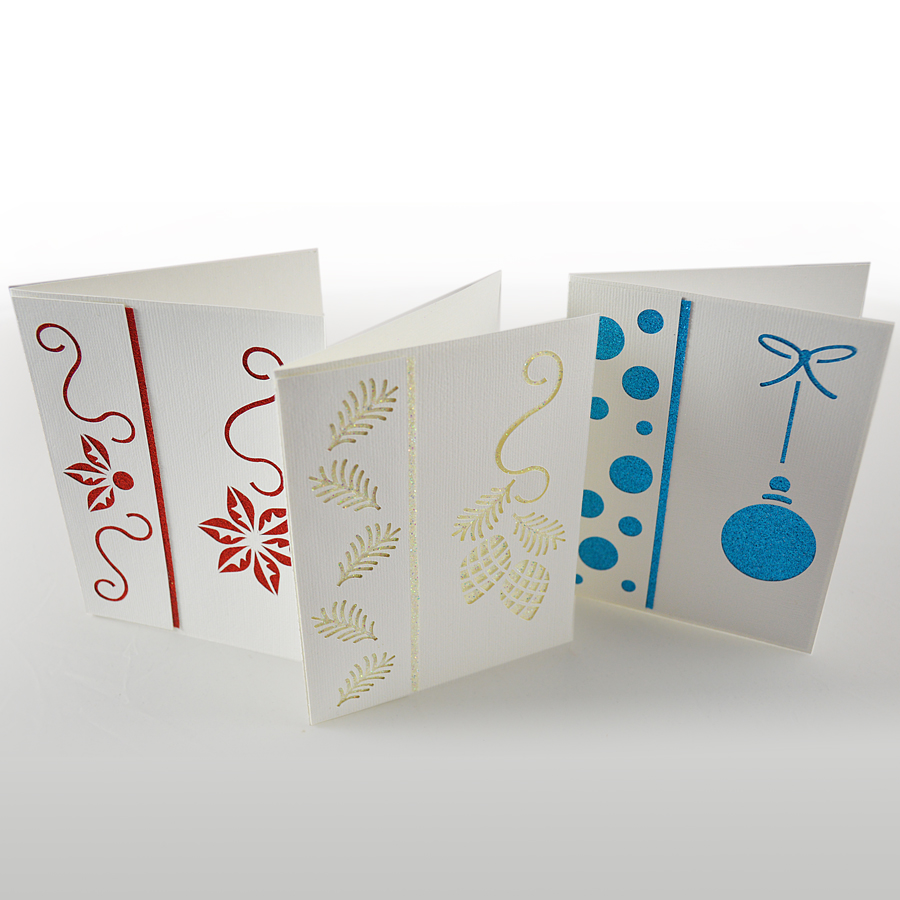 Elegant and Quick Christmas Cards