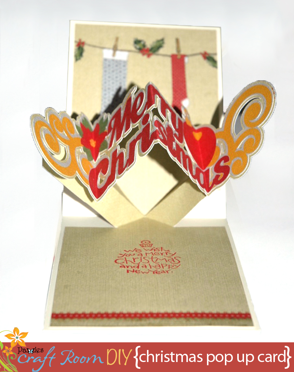 Pop Up And Twist Christmas Card Pazzles Craft Room