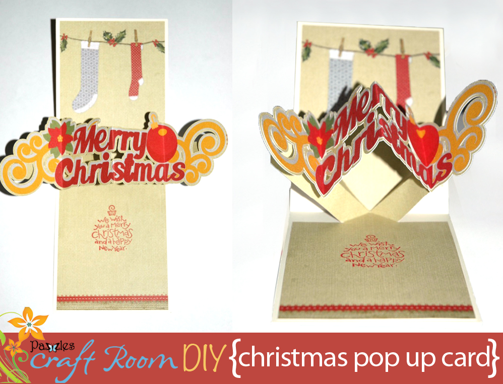 Pop Up And Twist Christmas Card Pazzles Craft Room