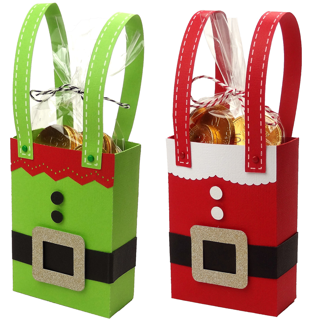 Christmas Treat Bags - Pazzles Craft Room