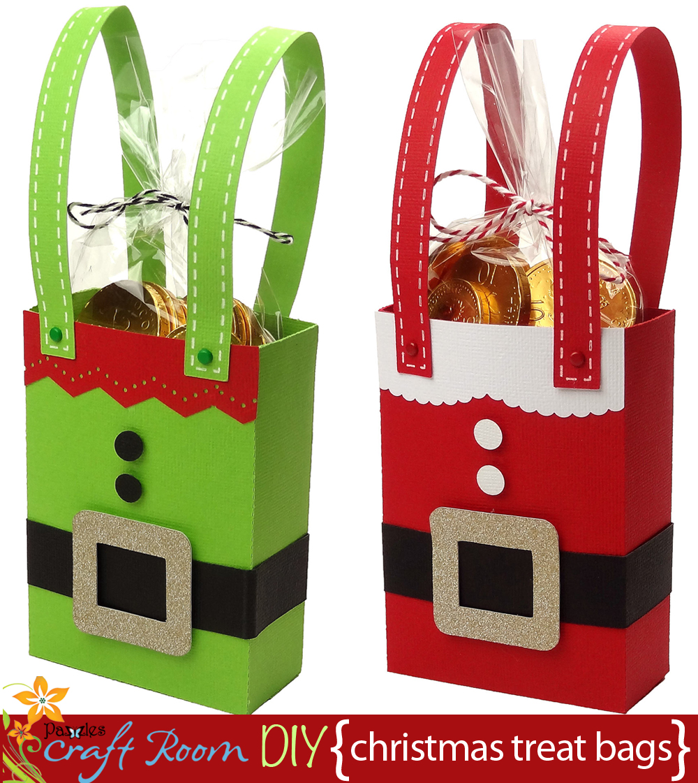 Christmas Treat Bags - Pazzles Craft Room