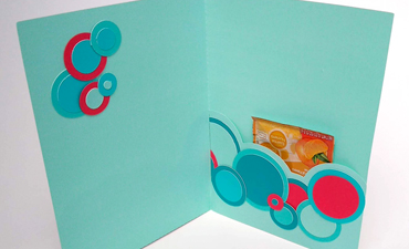 Pazzles DIY Circles Pocket Card with instant SVG download. Compatible with all major electronic cutters including Pazzles Inspiration, Cricut, and Silhouette Cameo. Design by Renee Smart.