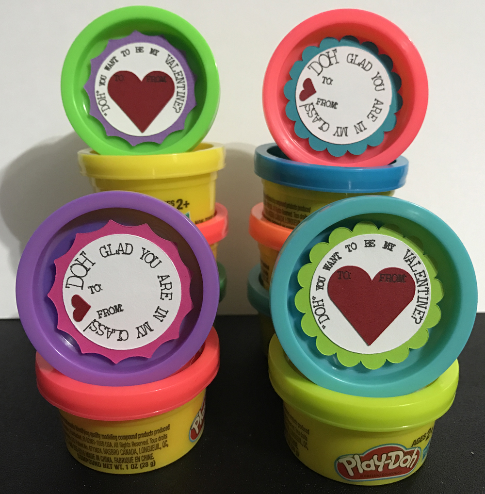 Play Doh Valentine