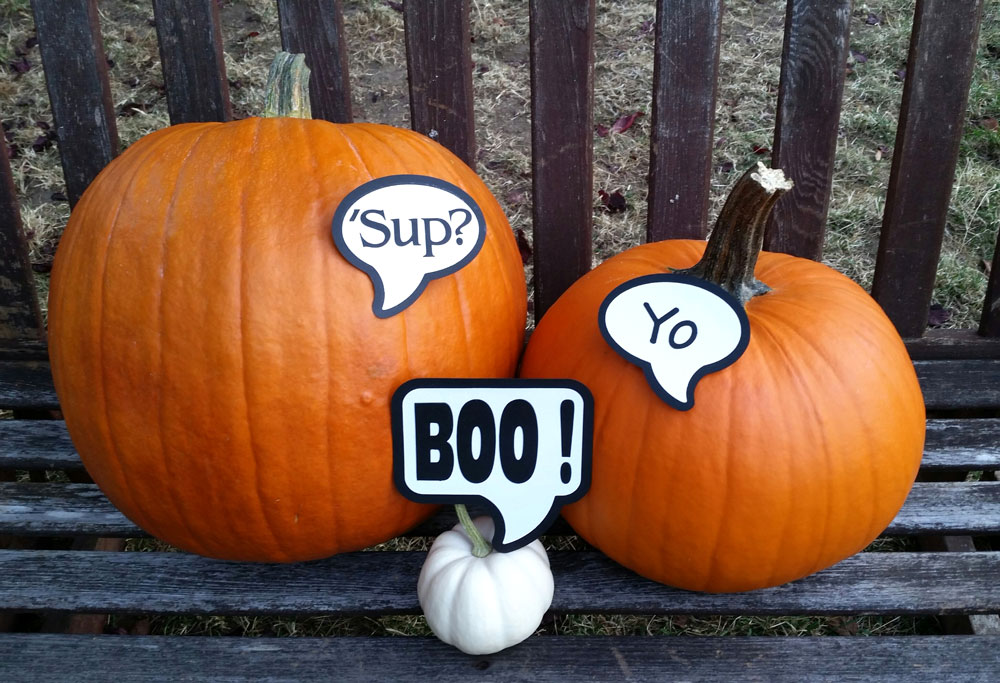 Conversation Pumpkins