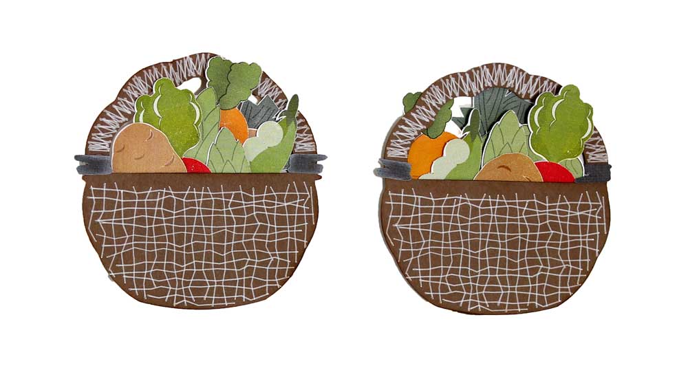 Veggie Basket Cutting Files