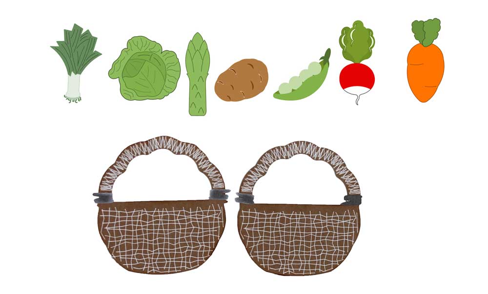 Veggie and Basket Cutting Files