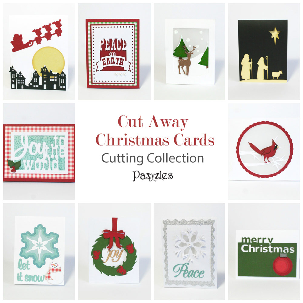 Christmas Card Cutting Files