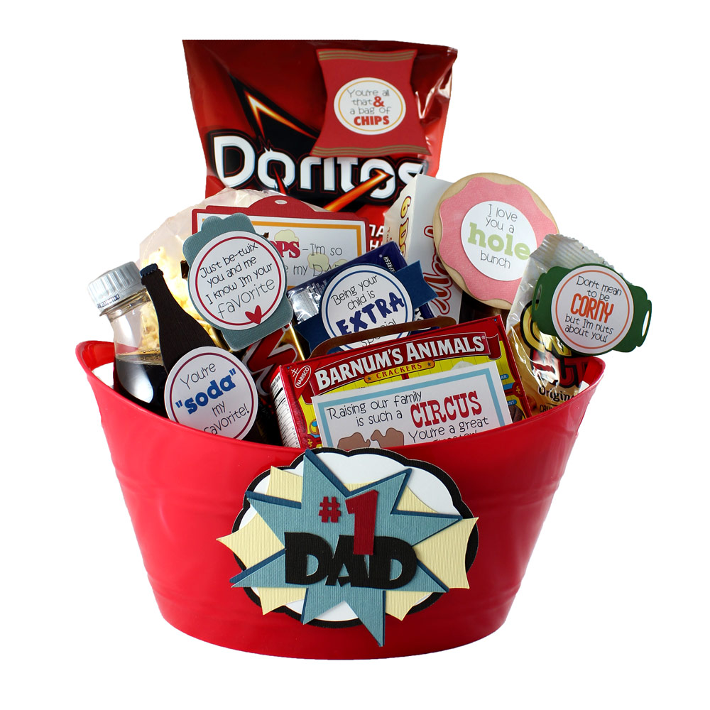 Healthy Father's Day Gift - Snacks Bag Gift for Men Gifts for Dad Who Wants  N