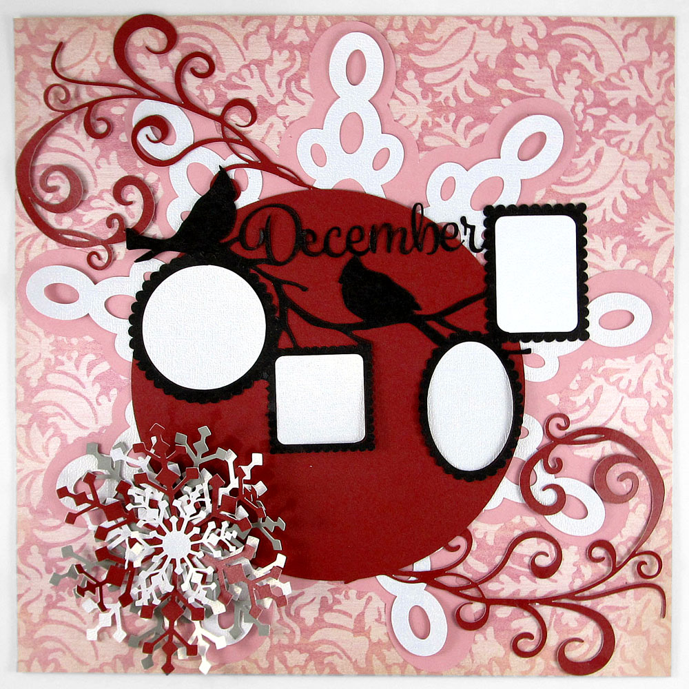 12 Memories of Christmas: December made with the Pazzles Inspiration Vue