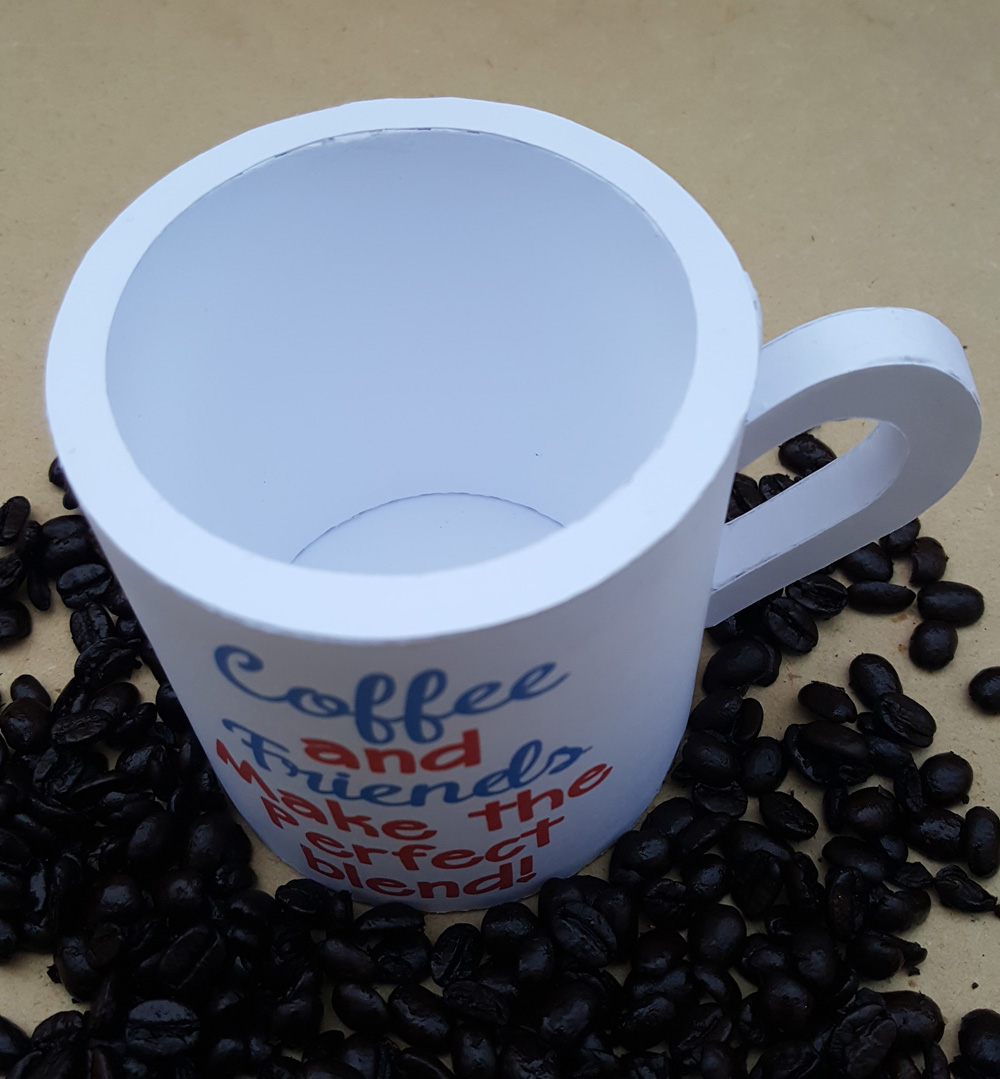 Dimensional Paper Coffee Cup