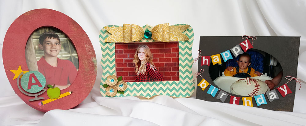 Dimensional Paper Picture Frames - Pazzles Craft Room