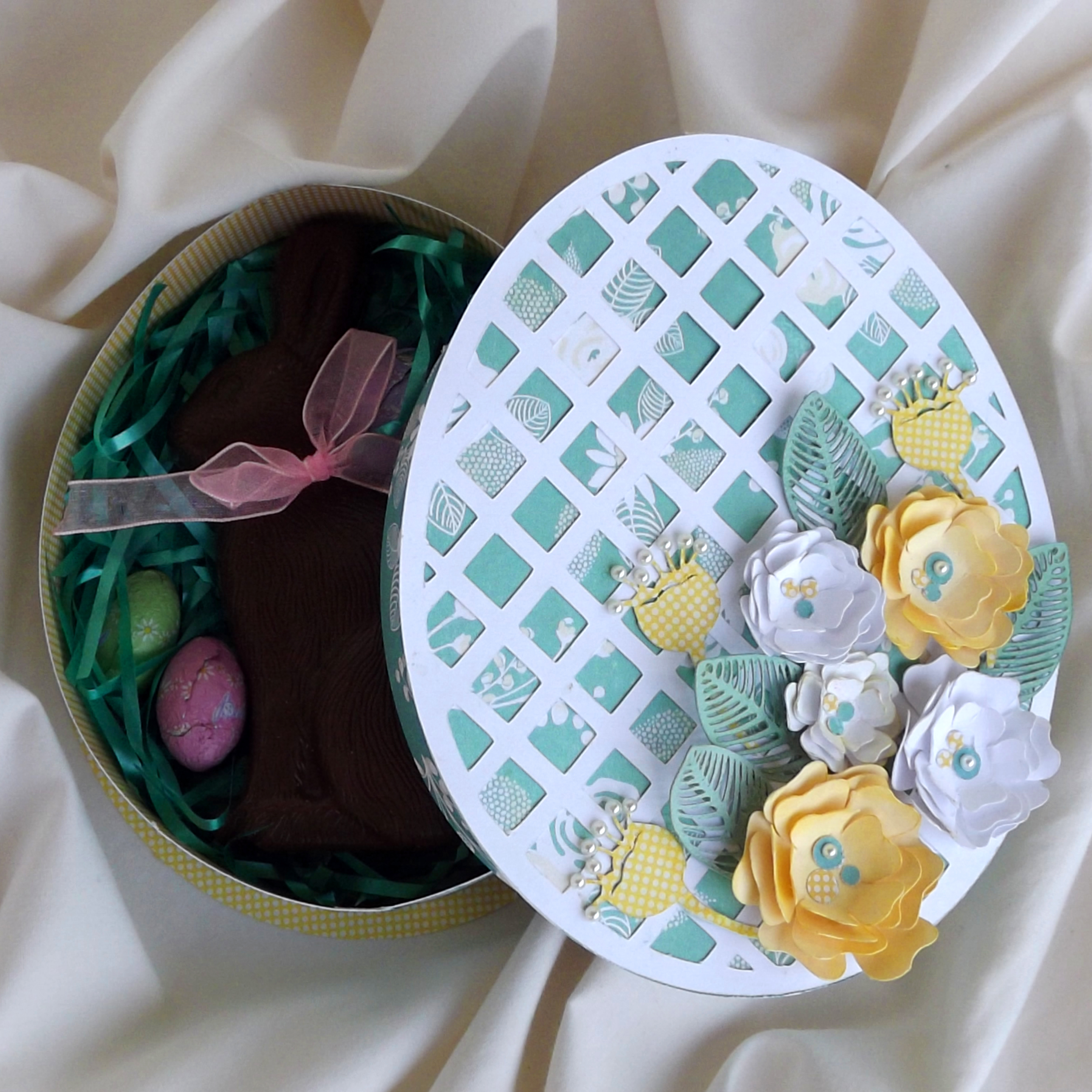 Easter Egg Shaped Box Pazzles Craft Room