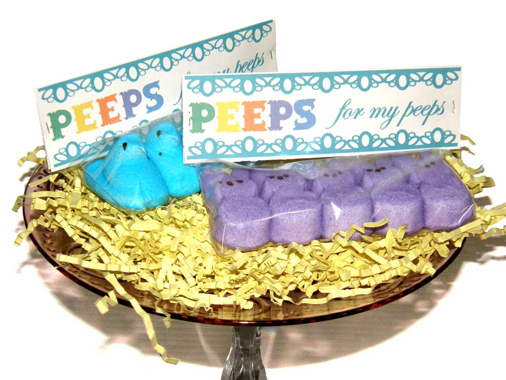 Easter Peeps Printable