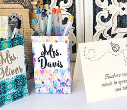 Pazzles DIY Easy and Quick Teacher Gifts by Leslie Peppers