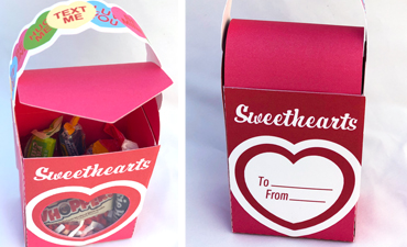 Pazzles DIY Valentine Sweetheart Pocket Purse Box with instant SVG download. Compatible with all major electronic cutters including Pazzles Inspiration, Circut, and SIlhouette Cameo. Design by Alma Cervantes.