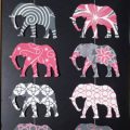 Pazzles DIY Home Decor Elephant Wall Hanging by Renee Smart