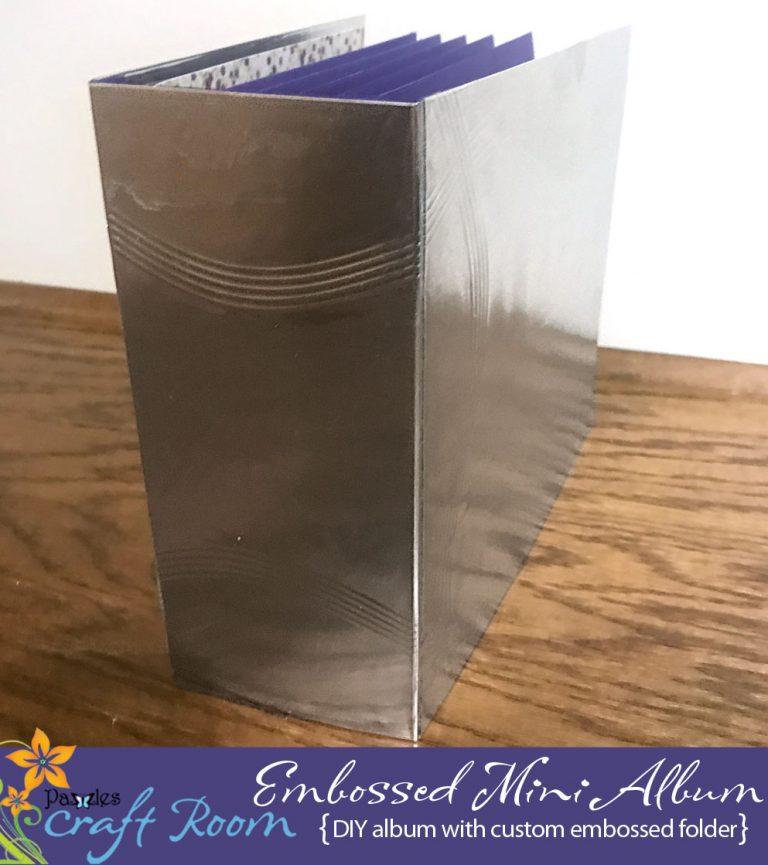 Metal Embossed Cover Pocket Album Pazzles Craft Room
