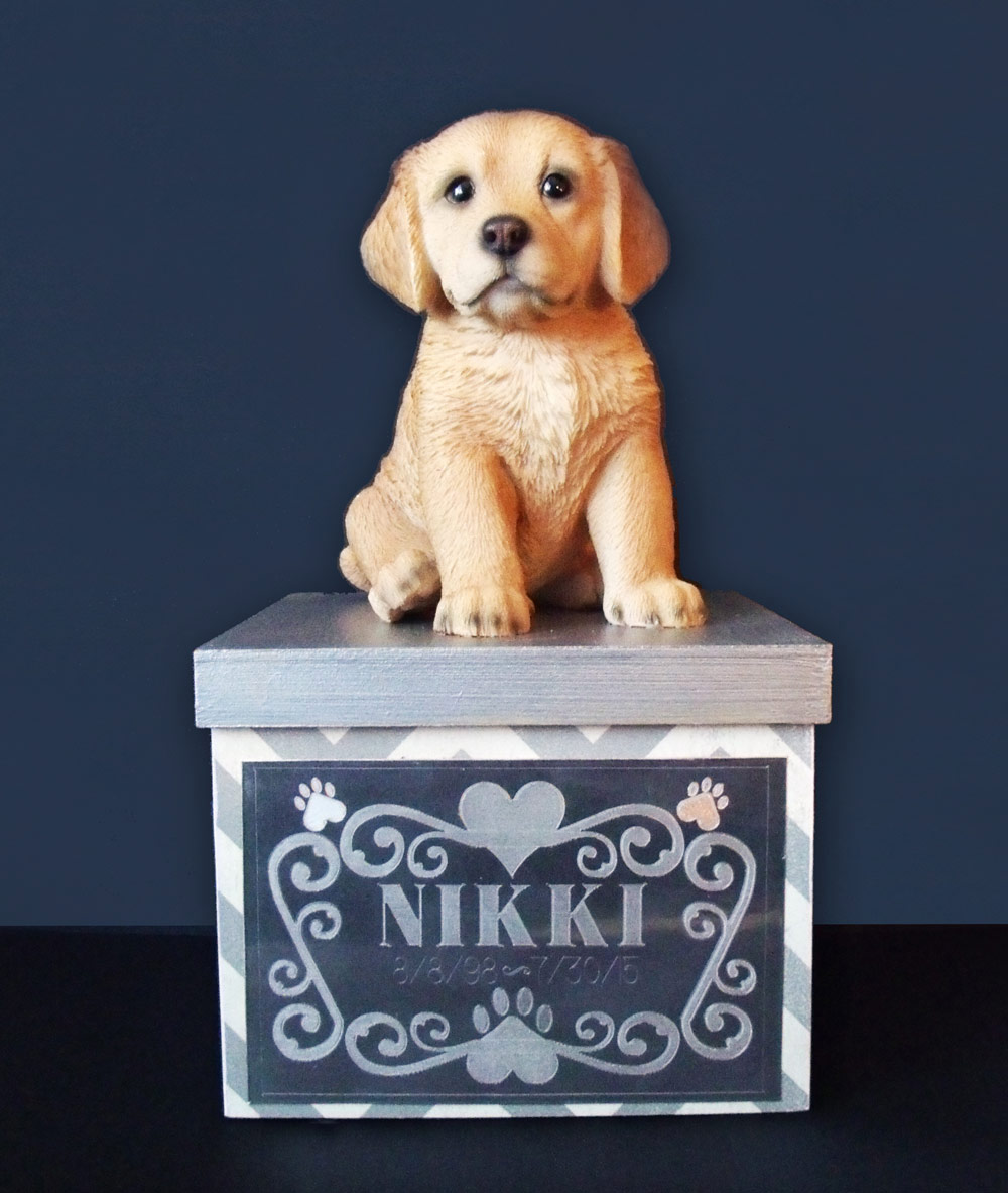Engraved Dog Box