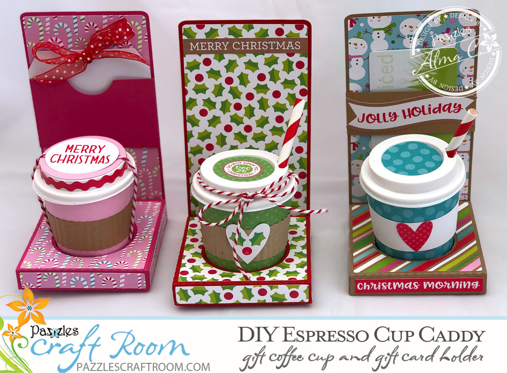 Christmas Present Gift Card Holder SVG File for Cricut