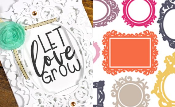 10 Cuttable Fancy Lace Frames with instant SVG download. Compatible with all major electronic cutters including Pazzles Inspiration, Cricut, and Silhouette Cameo. Design by Amanda Vander Woude.