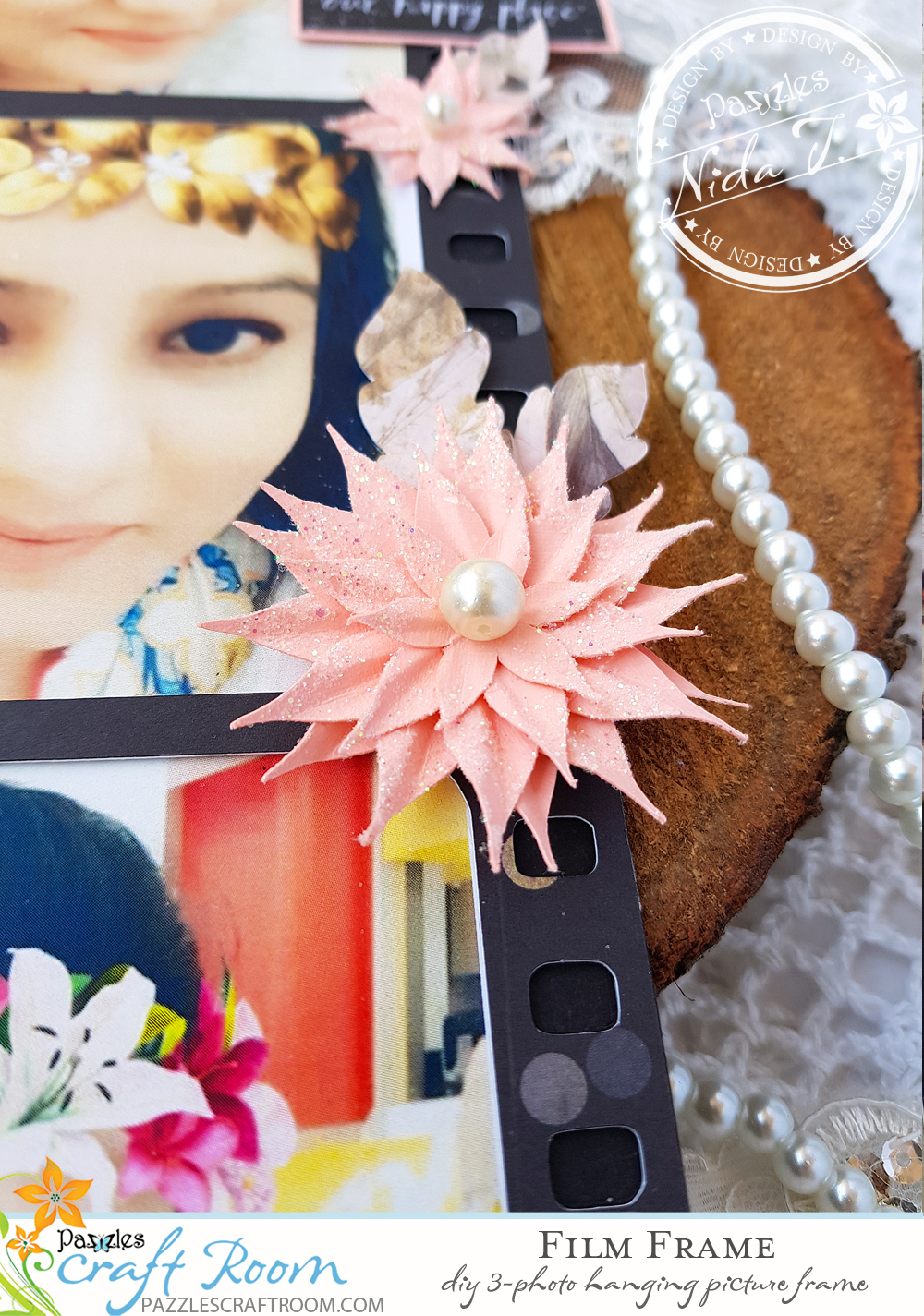 Pazzles 3 Photo DIY Hanging Film Frame by Nida Tanweer