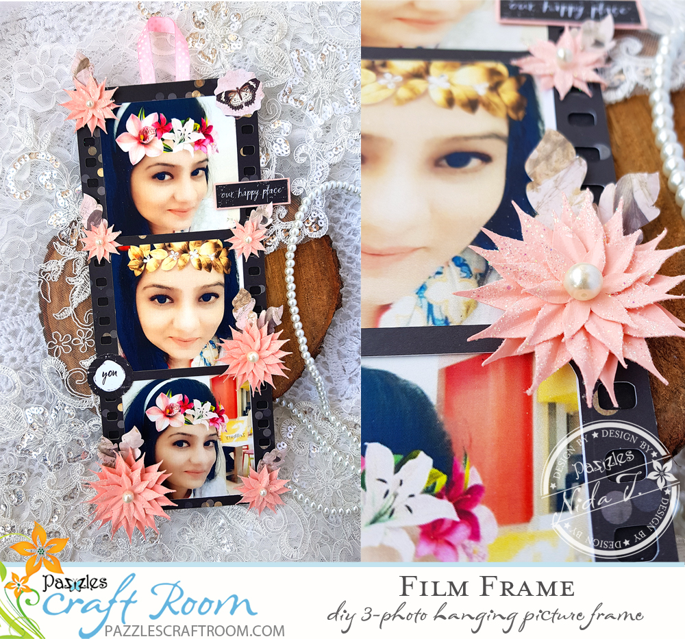 Pazzles 3 Photo DIY Hanging Film Frame by Nida Tanweer