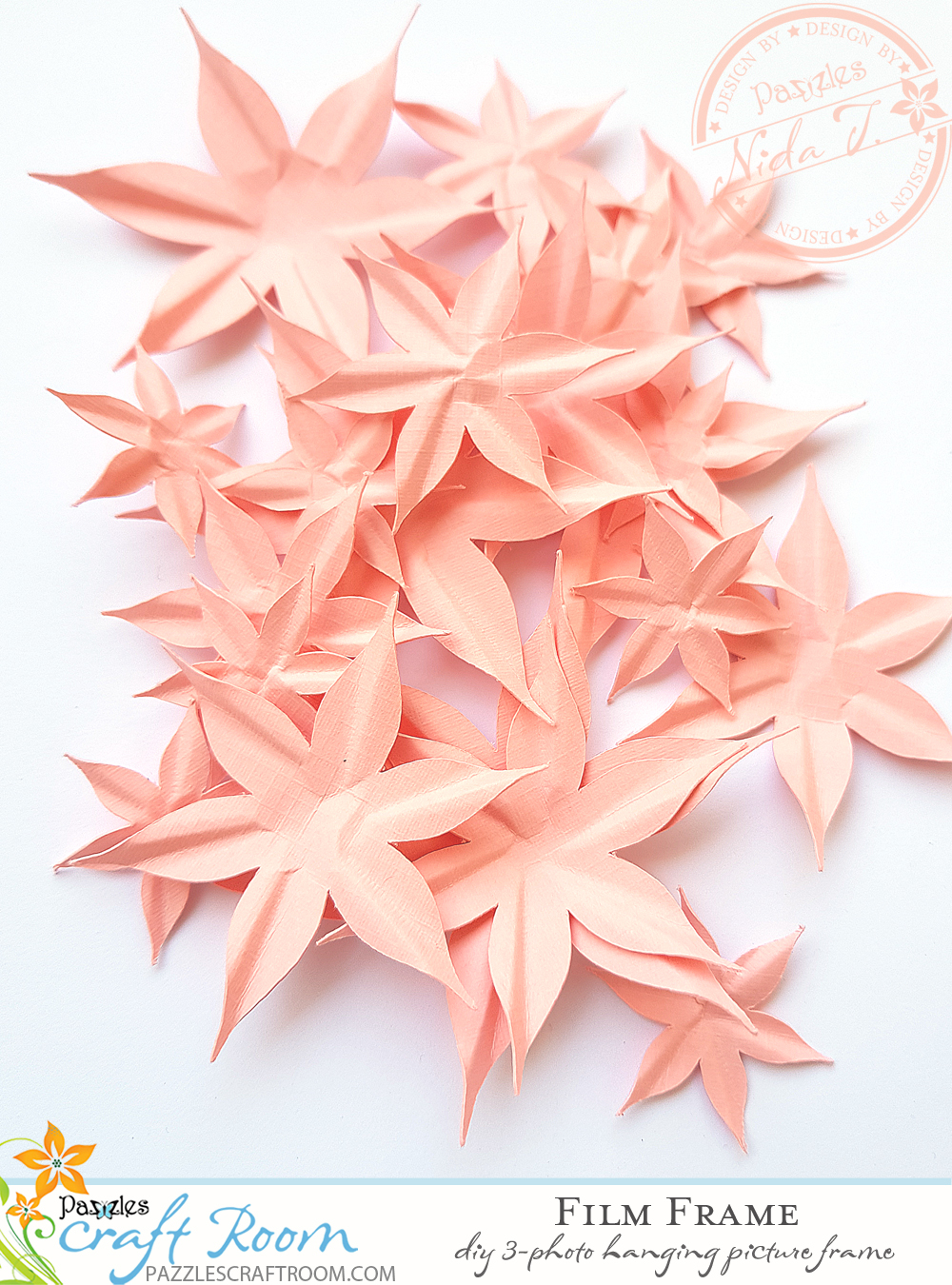 Pazzles DIY Paper Flowers by Nida Tanweer