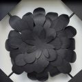 Pazzles DIY Paper Flower Wall Art. Instant SVG download compatible with all major electronic cutters including Pazzles Inspiration, Cricut, and Silhouette Cameo. Design by Renee Smart.