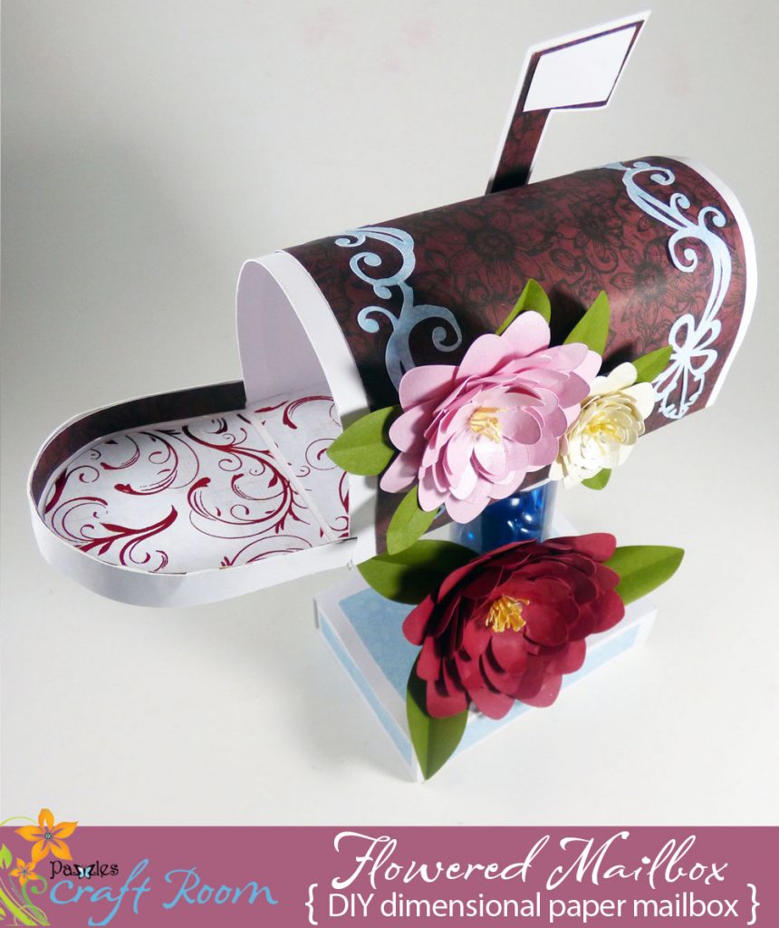 DIY Love Letters Mailbox with instant SVG download - Pazzles Craft Room