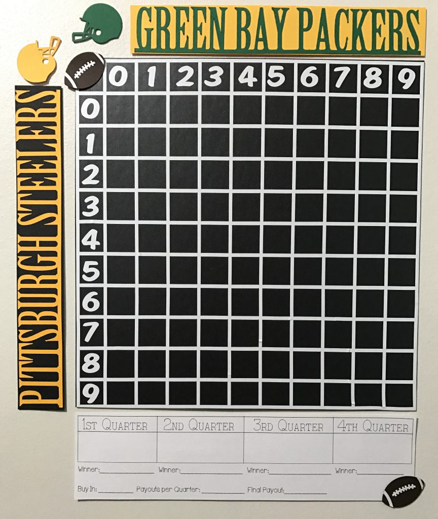 Football Pool Chart