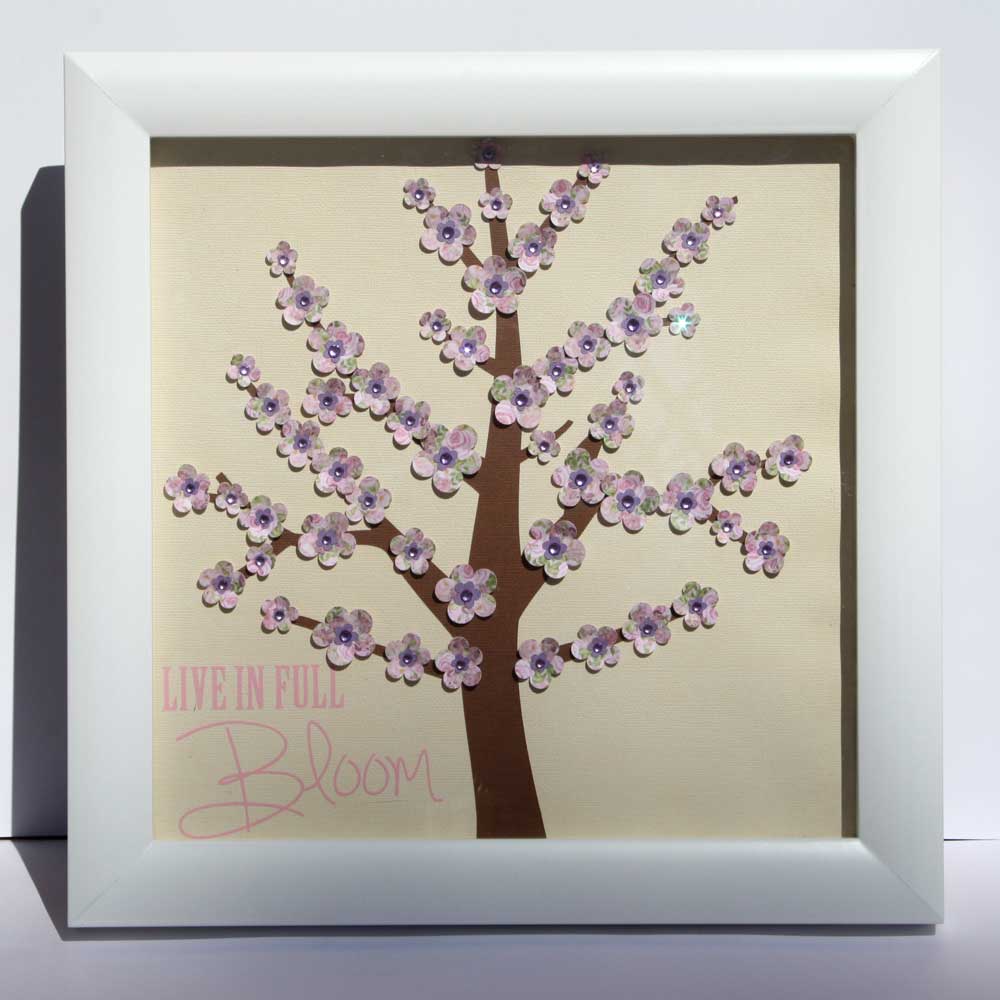 Spring Blossoms Paper Tree Art - Pazzles Craft Room