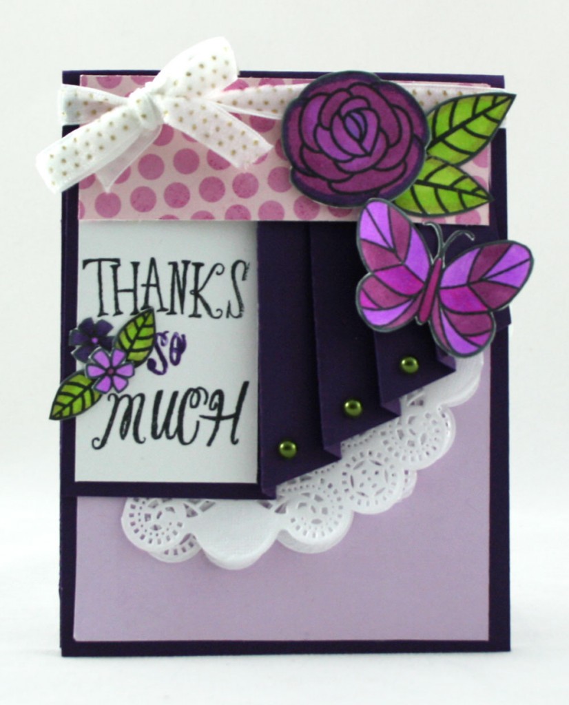 Fun Folds Drapery Fold Card