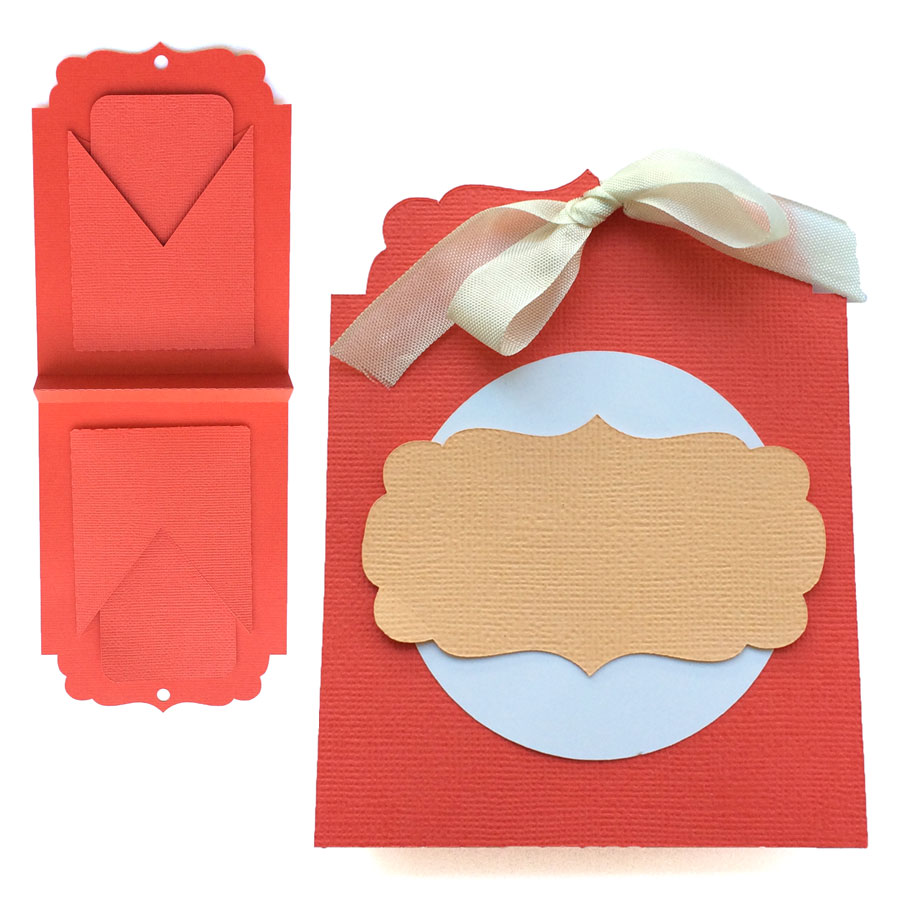 Gift Card Holders Cutting Collection Double Tag Gift Card Holder