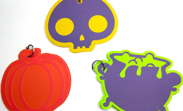 Pazzles DIY Halloween Treat Notes by Renee Smart